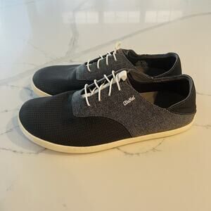 Olukai Nohea Moku Shoes Men's Size 13 Slip On Sneaker Dark Gray EUC